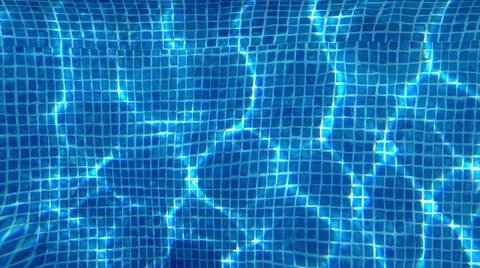Swimming pool underwater - background Stock Footage 39174518