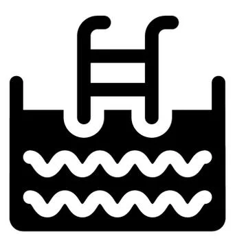 Swimming Pool Vector Stock Illustration