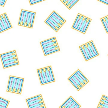 Swimming pool vector seamless pattern Stockillustratie