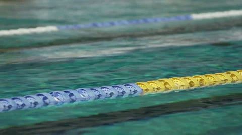 Swimming Pool Water In Close-Up Stock Footage 34163833