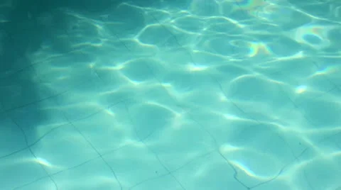 Swimming pool water Stock Footage 10741158