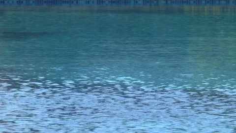 Swimming Pool Water Stock Footage 120530477