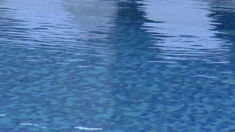 Swimming Pool Water Stock Footage 121262164