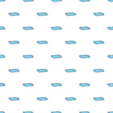 Swimming pool water repeating pattern seamless background Stock Illustration