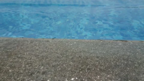 Swimming Pool Water Wave Video stock 164192355