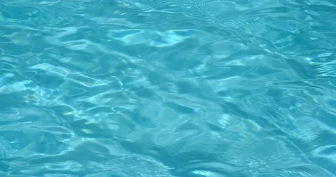 Swimming pool water wave texture Video stock 121591086