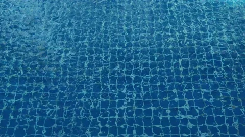 Swimming Pool wave 11 Stock Footage 170081320