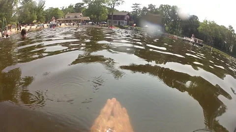 Swimming POV 2 Stock Footage 41432870