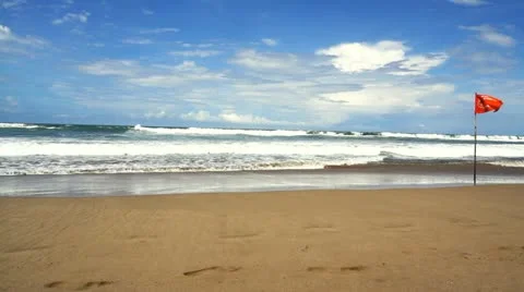 Swimming prohibited 库存影片 21266715