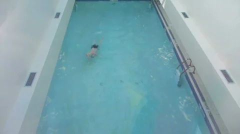 Swimming Time Lapse Stock Footage 646151