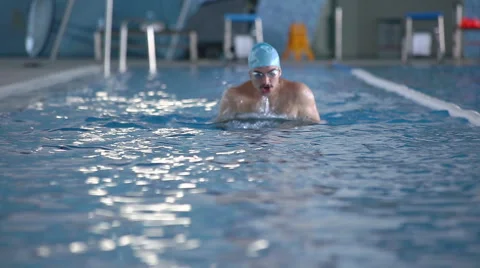 Swimming Training Breast Stroke Vidéo 52700243