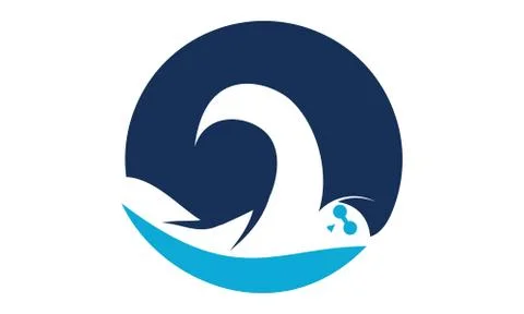 Swimming Training Winner Stock-Illustration