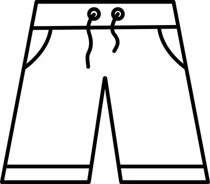 Swimming trunks icon. Stock Illustration