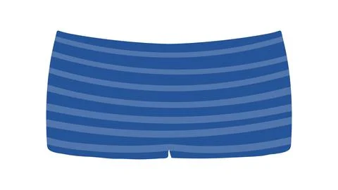 Swimming trunks illustration isolated Stock Illustration