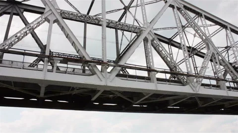 Swimming Under The Bridge Stock Footage 51616667