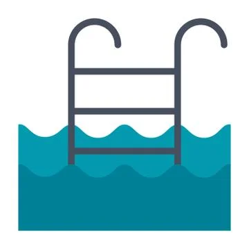 Swimming Vector Icon Stock Illustration