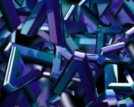 Swimming V's Background Loop Stock Footage 8945303