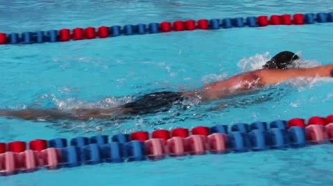 Swimming_001 库存影片 12335361