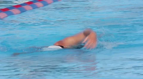 Swimming_004 库存影片 12335350