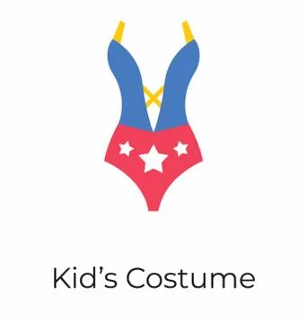 Swimsuit Costume Vector Stock Illustration