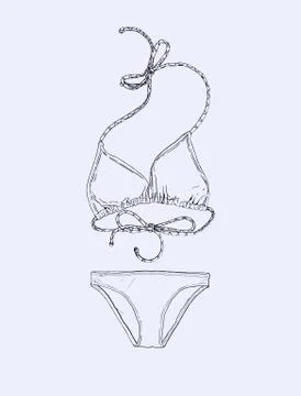 Swimware vector. Stock Illustration