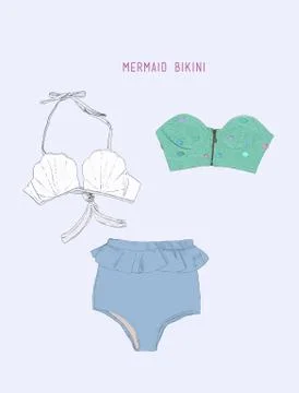 Swimware vector. Stock Illustration