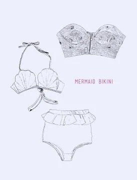 Swimware vector. Stock Illustration