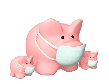 Swine flu Stock Illustration
