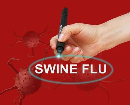 Swine flu Stock Illustration