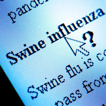 Swine flu Stock Photos