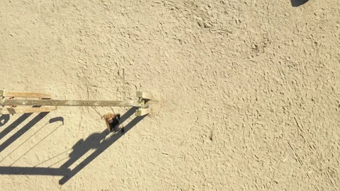 Swing and shadow 動画素材 97525817