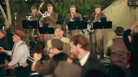 Swing Band Stock-Footage 10818191