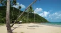 Swing on the beach, Koh-Chang island, Thailand HD Footage