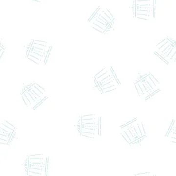 Swing carousel glyph seamless pattern Illustrazione stock
