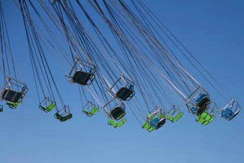 Swing carousel Foto stock