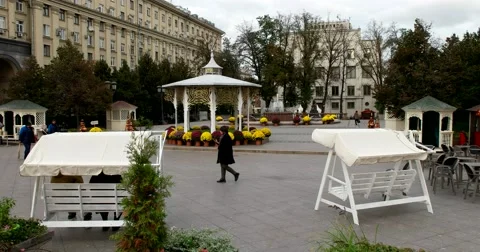 Swing in the city Stock Footage 68055283