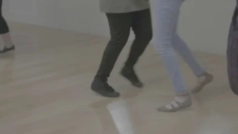 Swing Dancing Feet5 Video stock 75246036