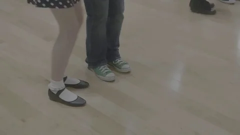 Swing Dancing Feet8 Video stock 75245993