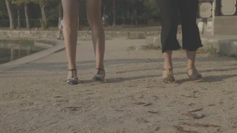 Swing dancing in vintage clothes Stock Footage 141693223