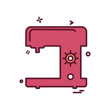 Swing machine icon design vector Stock Illustration