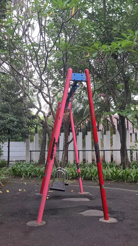 Swing in motion Video stock 312079676