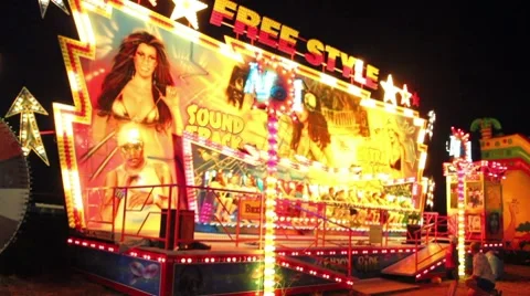 Swing in park Stock Footage 8550160