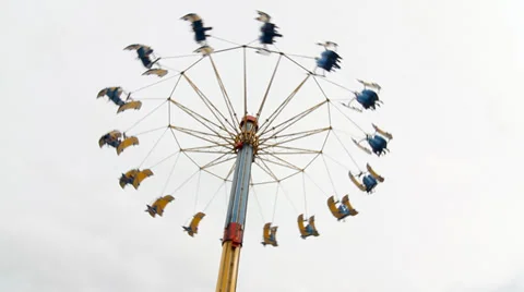 Swing ride Stock Footage 27267105