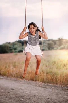 Swing ride Stock Photos
