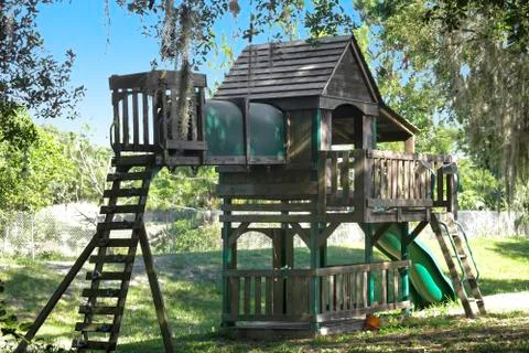 Swing set Stock Photos