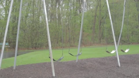 Swing Set - Stock Footage Stock Footage 159614907
