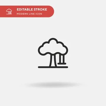 Swing Simple vector icon. Illustration symbol design template for web mobile  스톡 일러스트