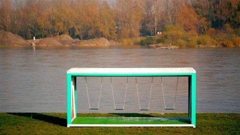 Swing slowly swinging Stock Footage 70507439