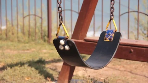 Swing swaying Stock Footage 79657616