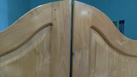 SWINGGING DOORS Stock Footage 255960103